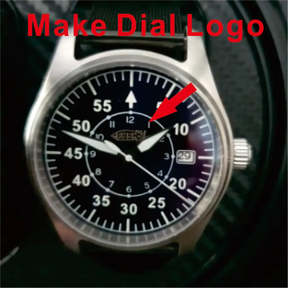 custom 3D watch logo transfer gold metal dial sticker small silver brand label personalized mini DIY name carve flat thin raised