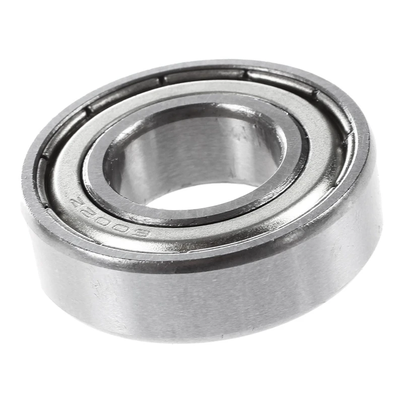 6002Z 15 X 32 X 9 Mm Shielded Metal Ball Bearings 50 Pcs, Silver