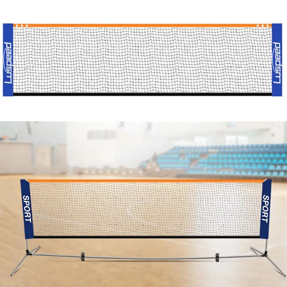 

Portable Badminton Tennis Standard Net 3.1 Meters Standard Tennis Net Fine Mesh Simple Sport Equipment School