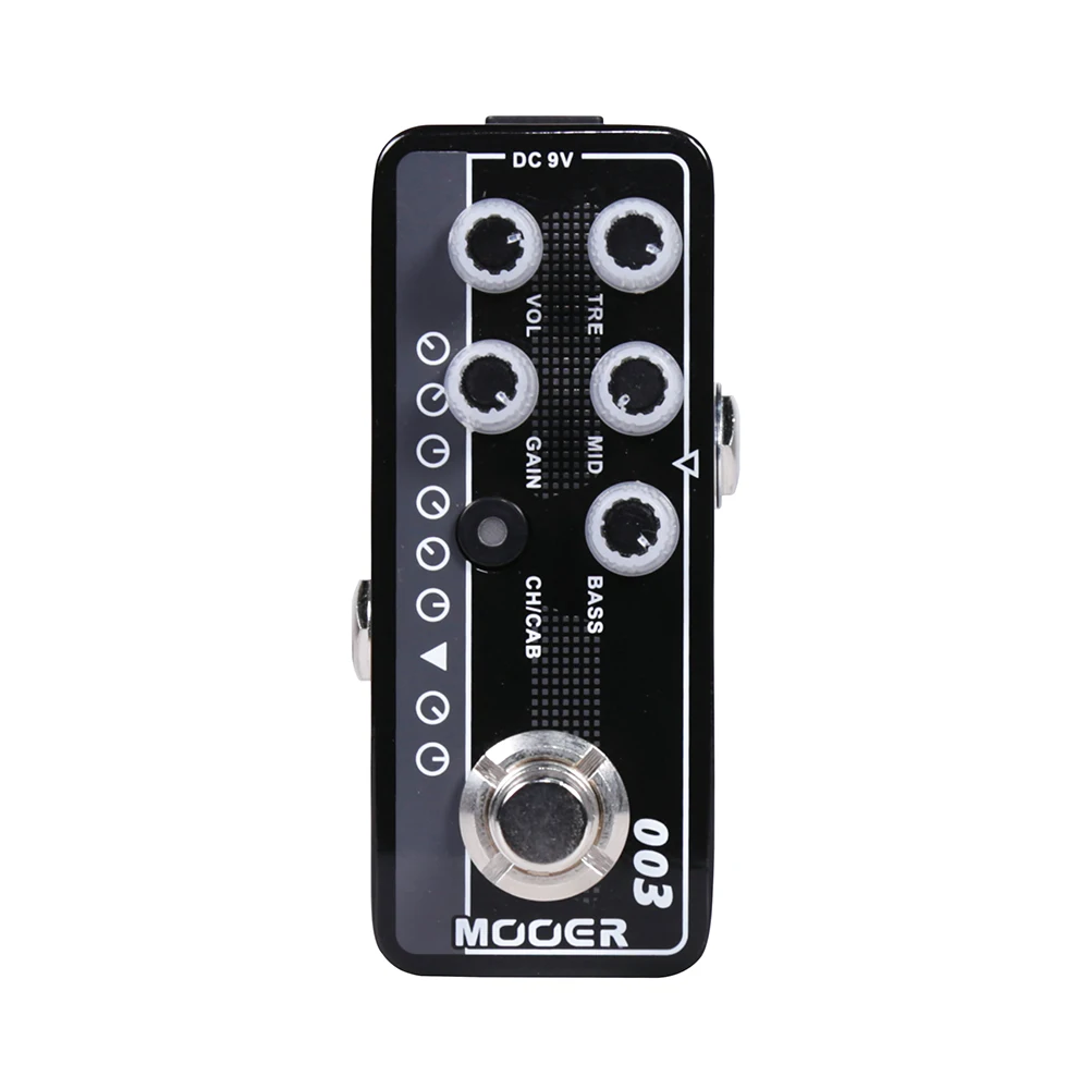 

MOOER 003 Power Zone Digital Preamp Guitar Effect Pedal Truly Versatile Micro Dual Channel Preamp Guitar Parts & Accessories