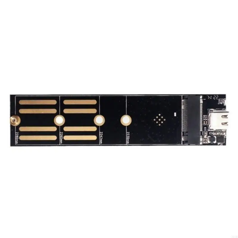 G6DD M.2 NGFFS NVME ~ USB 3.1 가역 가능한 USB 유형 C 포트 카드를 특징으로하는 변환기 3.1