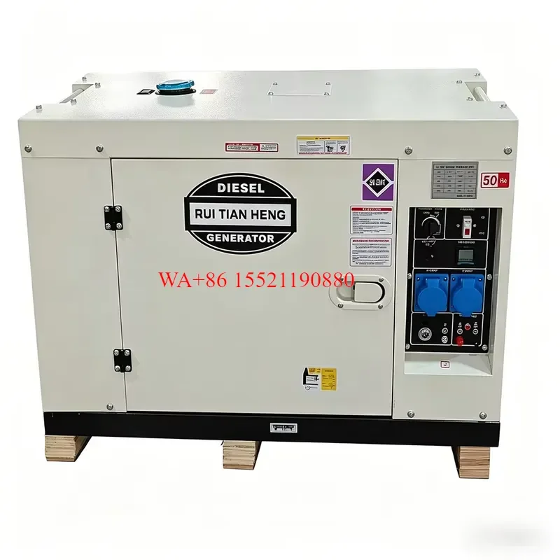 WMWMNU for Professional RTH 15KW 18.75KVA Silent Diesel Generator 1/3 Phase Portable 50Hz Green Energy Power Genset Factory