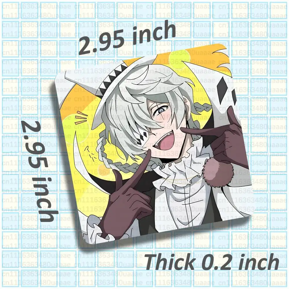 Nikolai BSD B-Bungo S-Stray Dogs Fridge Magnet Rectangle DIY Refrigerator Magnet Kit Home Decoration Photos Handmade Crafts