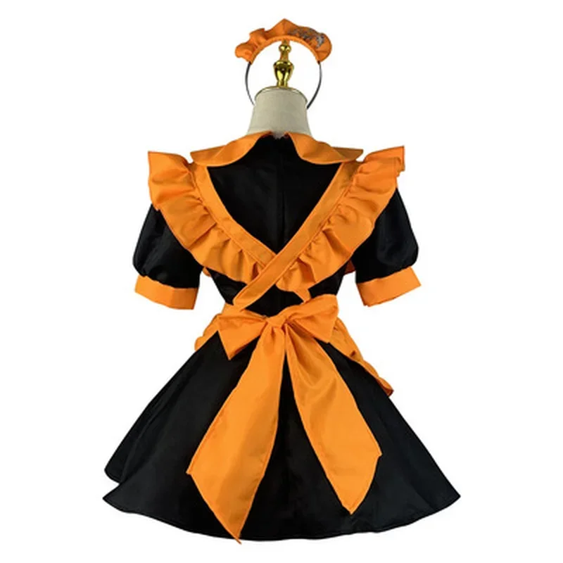 Costumes de Cosplay d'Halloween Imbibés de Citrouille, Robe de Lingerie Japonaise Lolita, Grande Taille, pour Femme