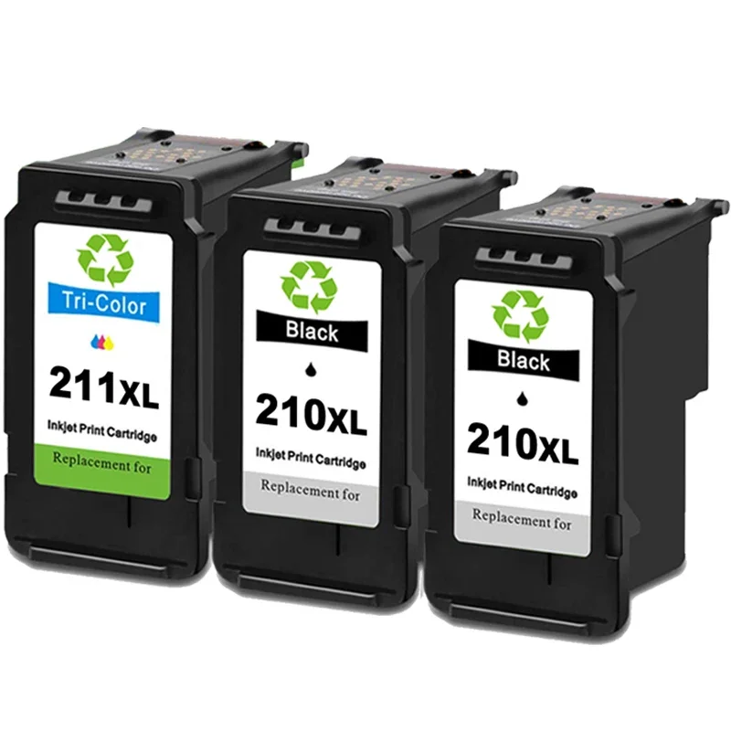 Canon PG 210XL CL 211XL Comptaible Remanufactured Ink Cartridge Replacement With Canon IP2700