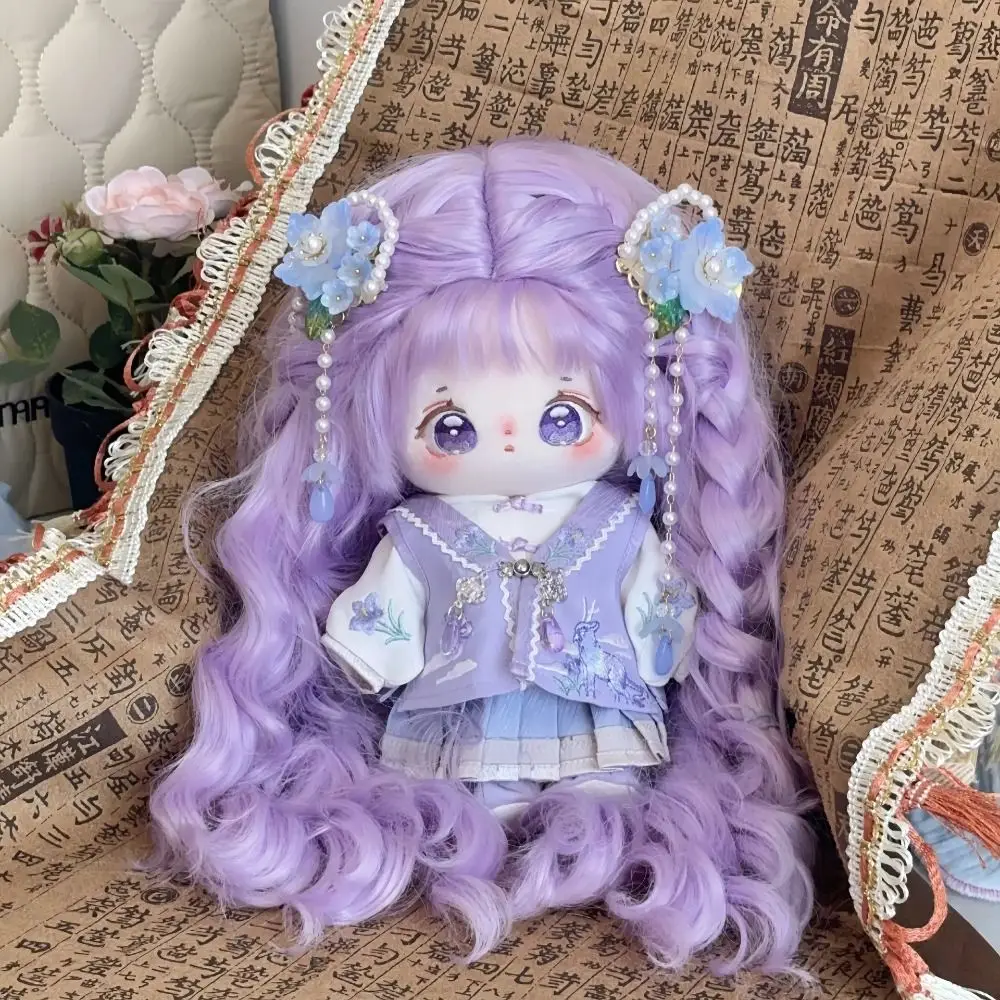 

Ancient Style Doll Clothing Set Pretty Dress up DIY Doll Accessories Kids Gift Toy Elegant Doll Outfit for 20CM Cotton Doll