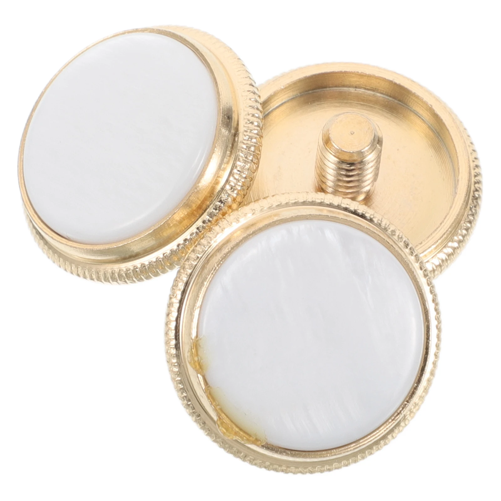 

3 PCS Trumpet Accessories Key Finger Buttons Caps Musical Instrument Metal Gift Keys Valve for