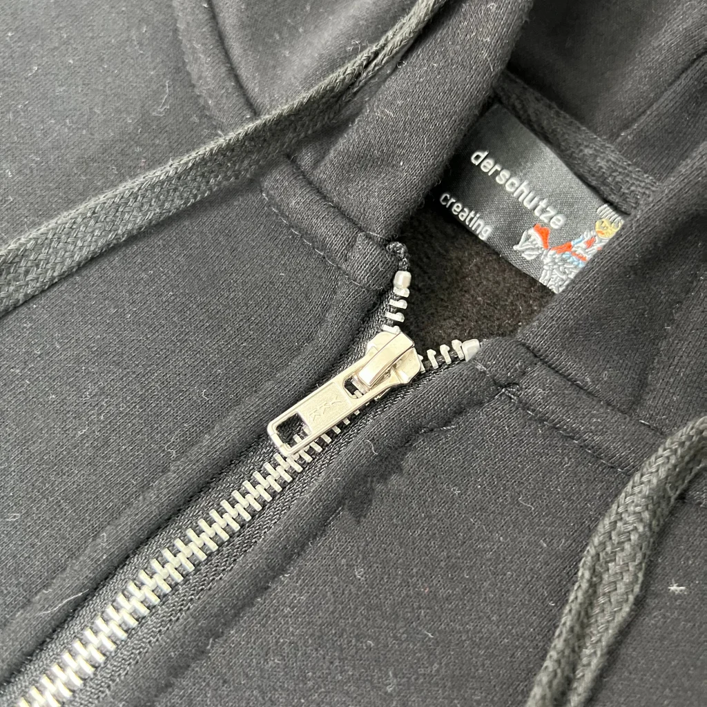 الشتاء Derschutze مقنعين قبعات رعاة البقر الغربية ركوب الخيل توتنهام المطرزة سترة الثقيلة النسيج البلوز الرجال النساء الأسود قلنسوة من القطن #4