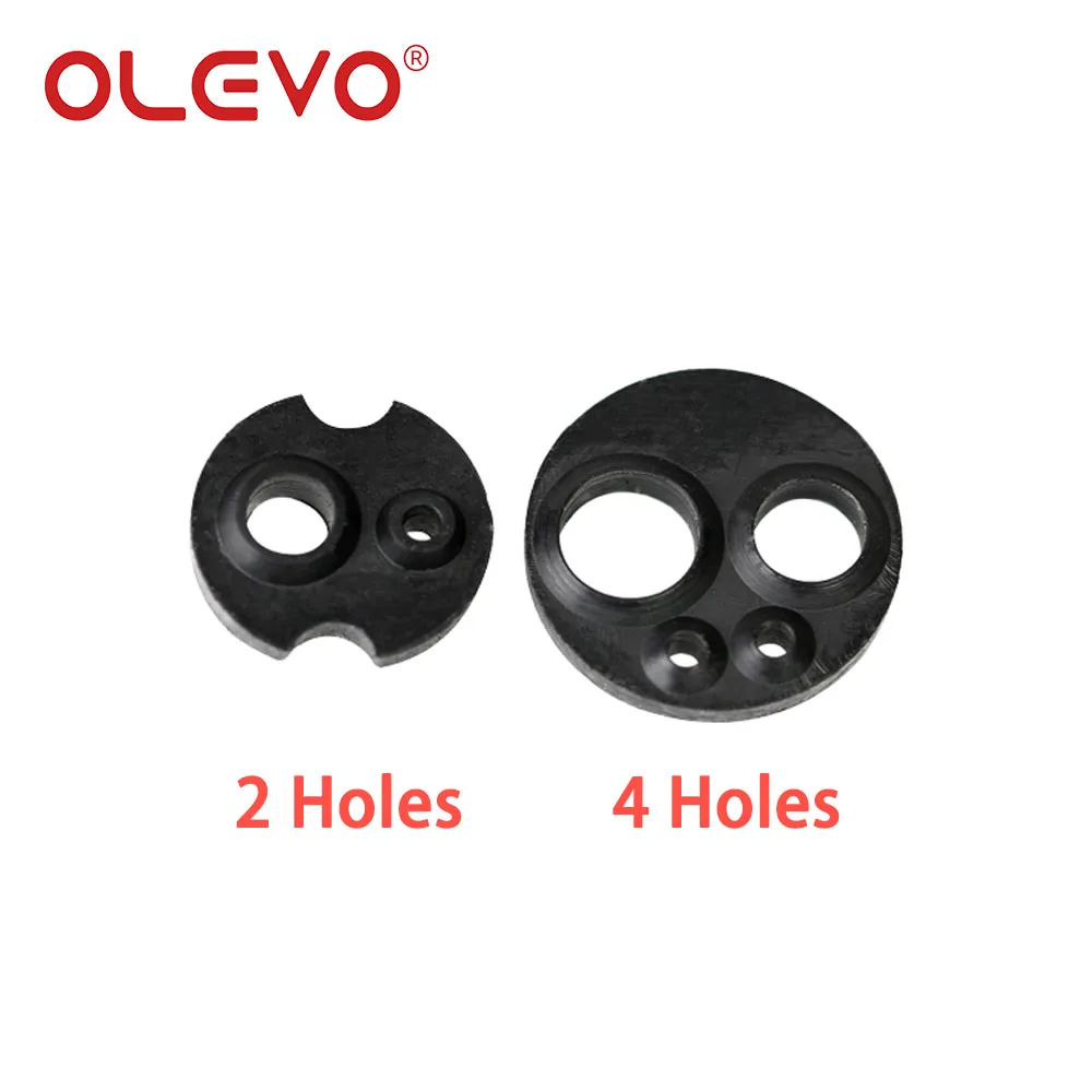 OLEVO Dental Handpiece Tail Pad O-Ring Seal For High And Low Speed Handpiece Medical Grade Silicone 2/4/6Holes Odontologia