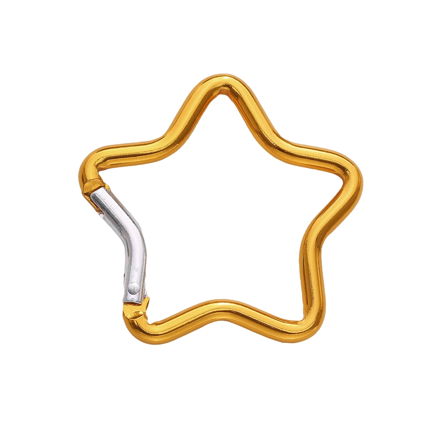 1 stücke Karabiner Rock Aluminium Berg Schnalle Stern/Herz/D/Knochen Form Locking Verschluss Schlüsselbund Multifunktions werkzeuge Schmuck Erkenntnisse