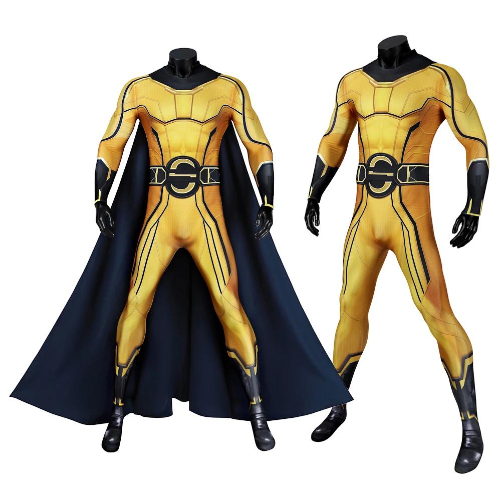 

2025 Sentry Cosplay Costume 3D Print Bodysuit Cloak Robert Reynolds Costume Man Disguise Superhero Halloween Carnival Outfit