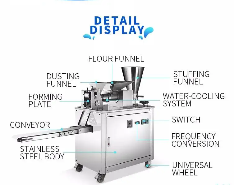 Commercial Gyoza Dumpling Spring Roll Making Machine Automatic Electrical Tortellini Empanada Samosa Maker