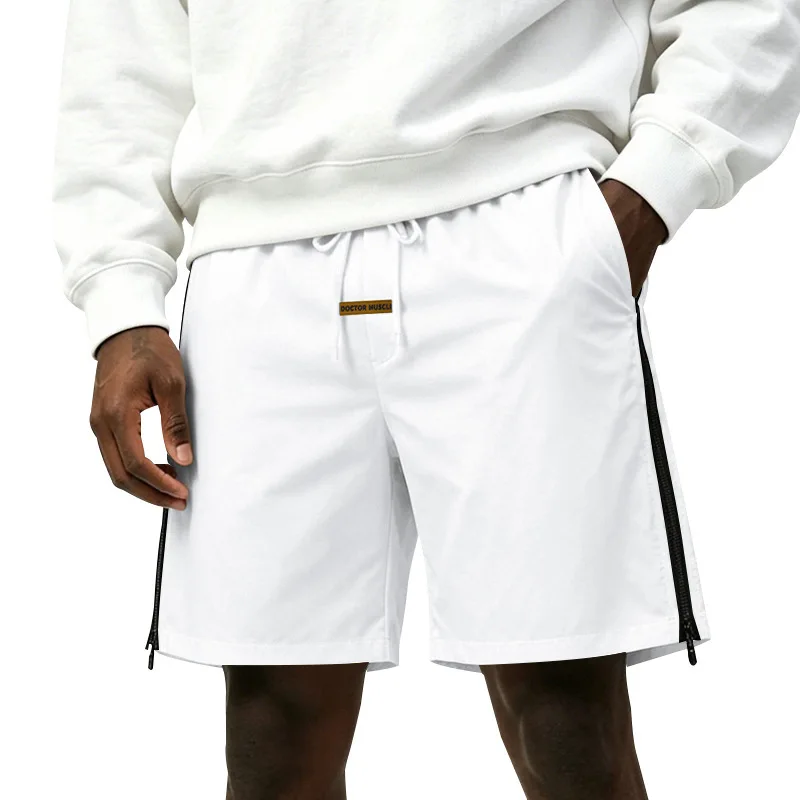 Fashion-New-Men-High-Street-Skateboard-Sports-Shorts-Side-Zipper-Design-Beach-Shorts-Summer-Casual-Male-Daily-Shorts-for-Men