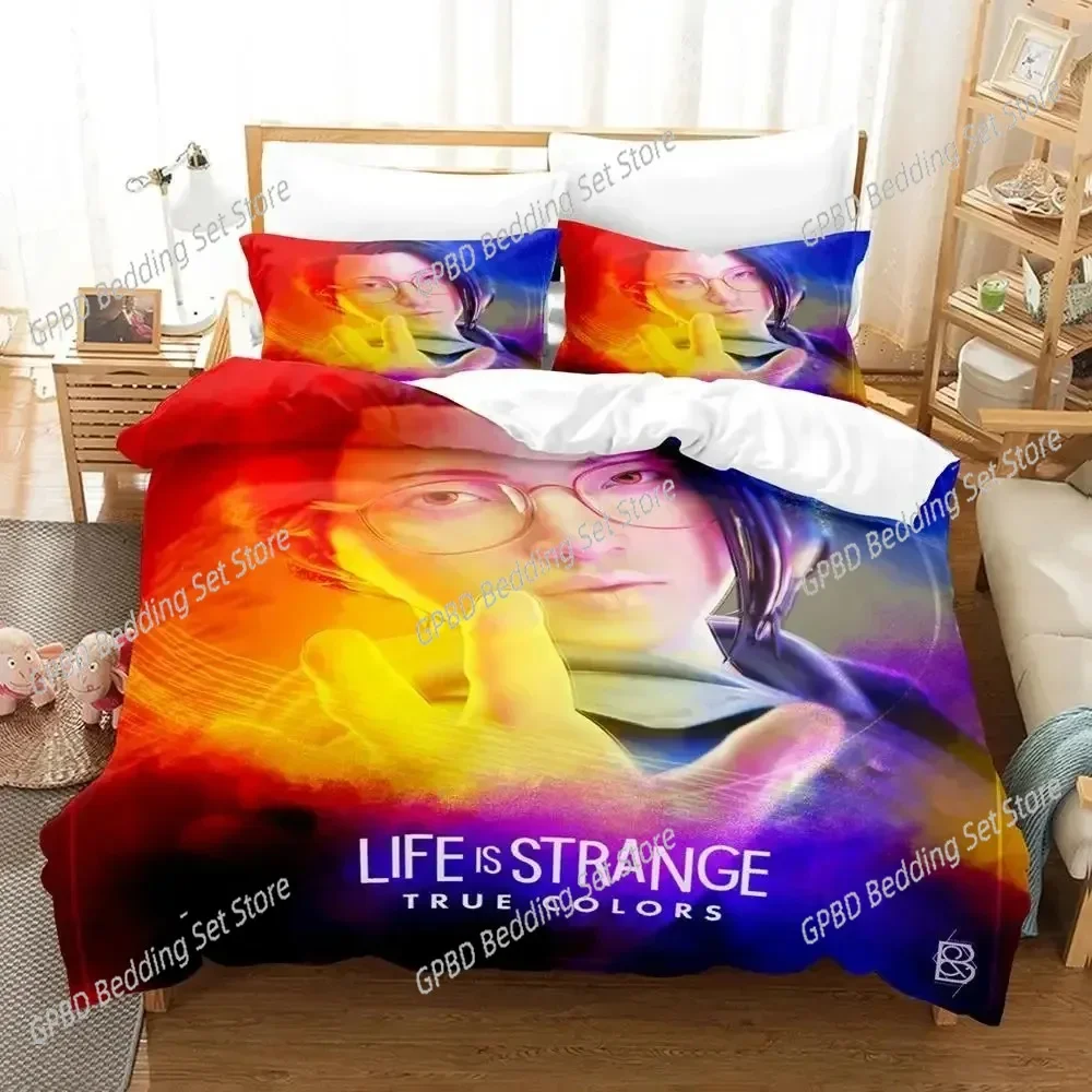 3D Game Life is Strange Before the Storm Comfortable Duvet Cover Pillowcase Bedding Set Children Bedroom Decoration Home Textile
