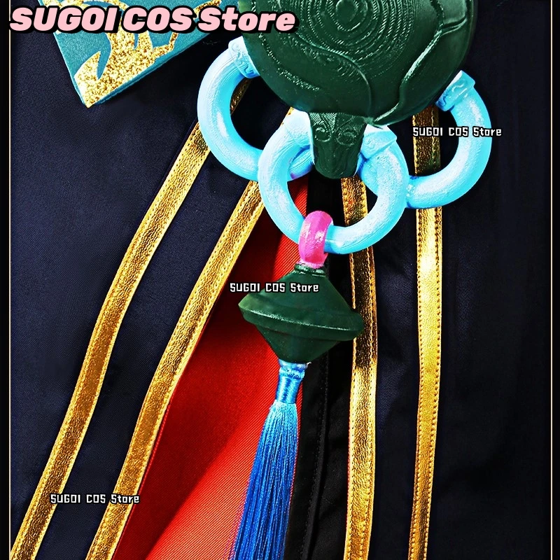{SUGOI COS} أزياء AGame The Visionary Hwei للرجال التأثيرية كوس لعبة شعر مستعار Hwei للنساء والرجال زي الهالوين ملابس لعب الأدوار