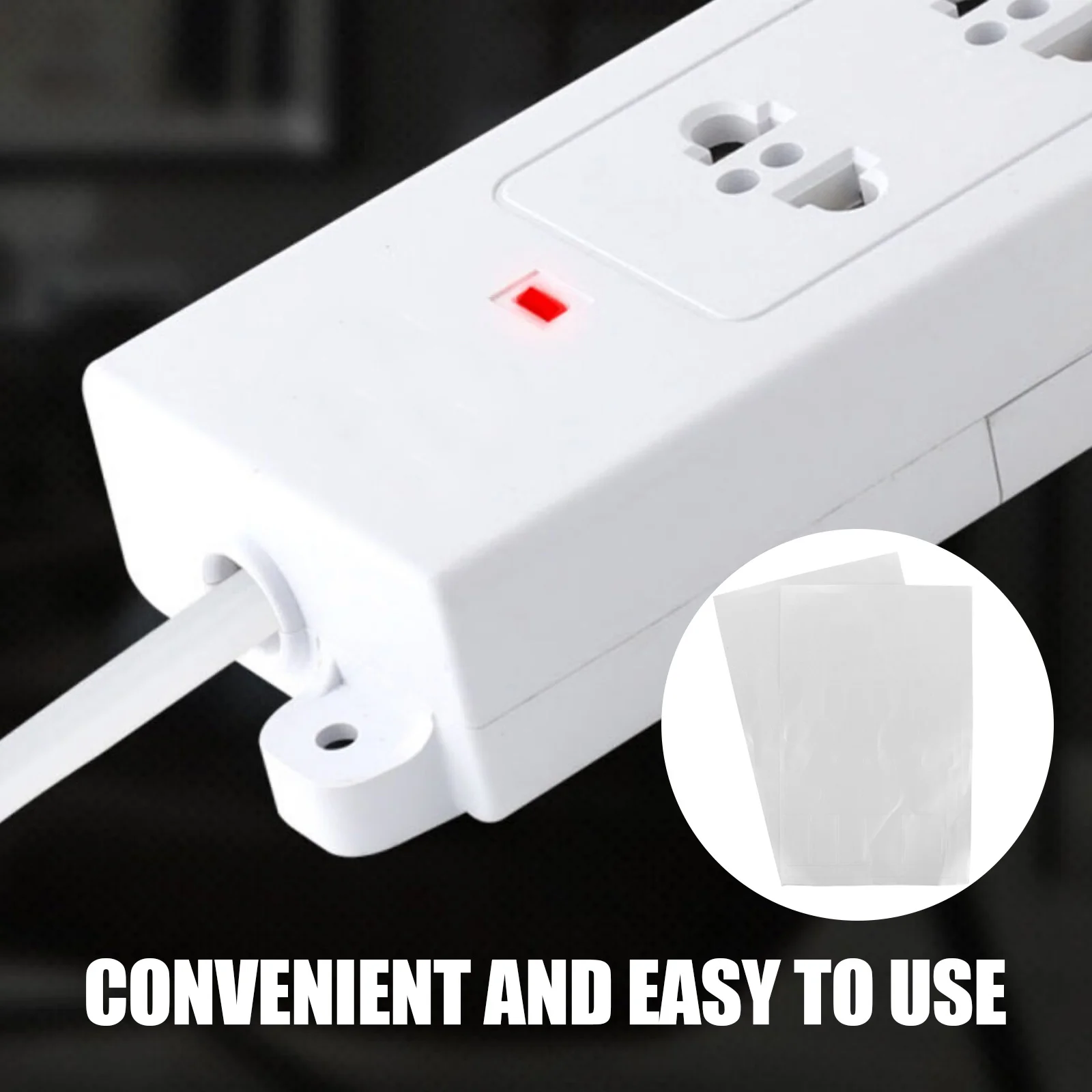 2 قطعة ملصقات التظليل مصباح ليد حجب لجهاز التوجيه مكيف الهواء مؤشر الطاقة بولي كلوريد الفينيل ملصق التعتيم ذاتية اللصق #3