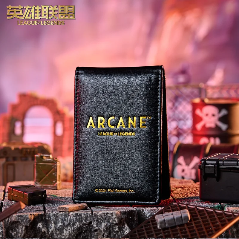 Lol League of Legends Arcane Season 2 Vi Caitlyn Kiramman Id Card Sleeve Game Peripherals Decoration Model Kid Toys Gift