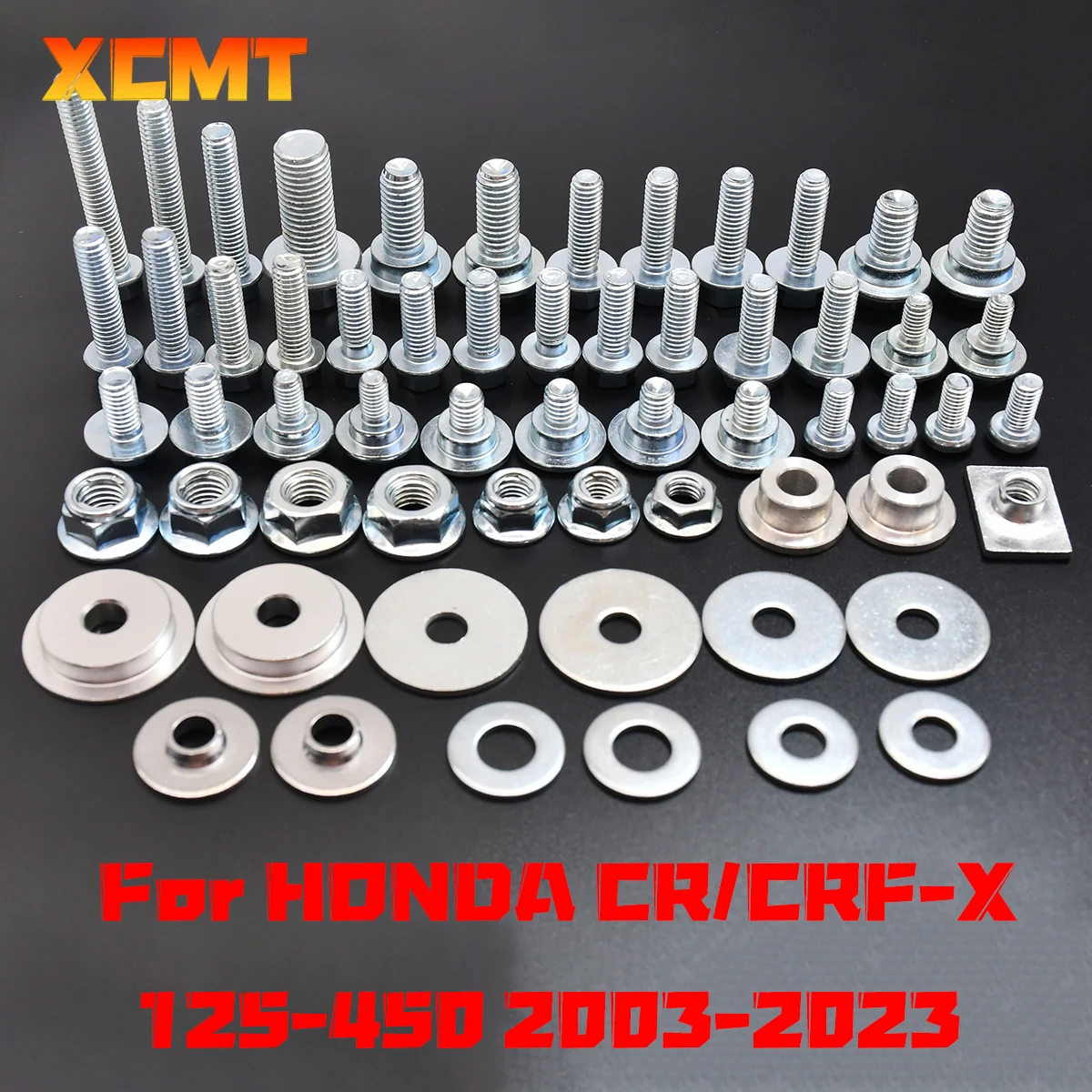 For Honda Fairing Fender Screw Bolt Kit Set CR125R CR250R CRF250R CRF450R CRF250RX 450RX 250X 450X CR CRF Dirt Pit Bike Parts