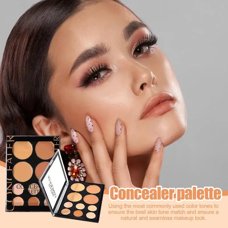 Contouring Tray Body Highlight Contouring Tray Color Correcting Concealer Palette Matte Shine Powder Highgloss Palette Cosmetics