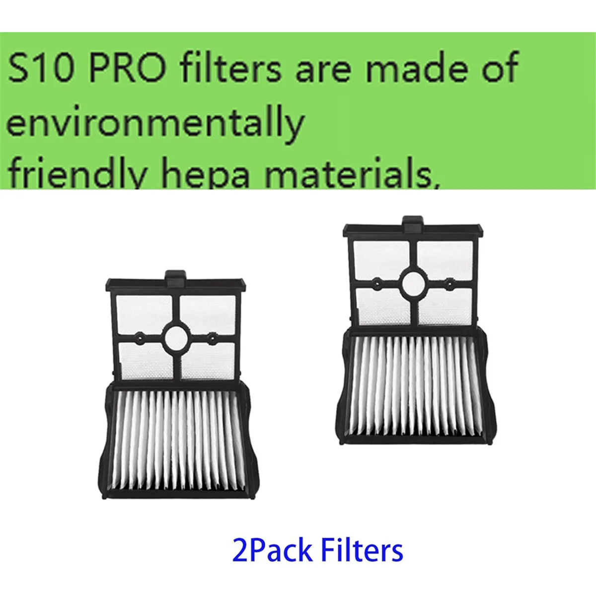 A14G-For S10 Pro S20 Pro Wet Dry Robot Vacuum Cleaner, Main Brush HEPA Filters Replacement Spare Parts