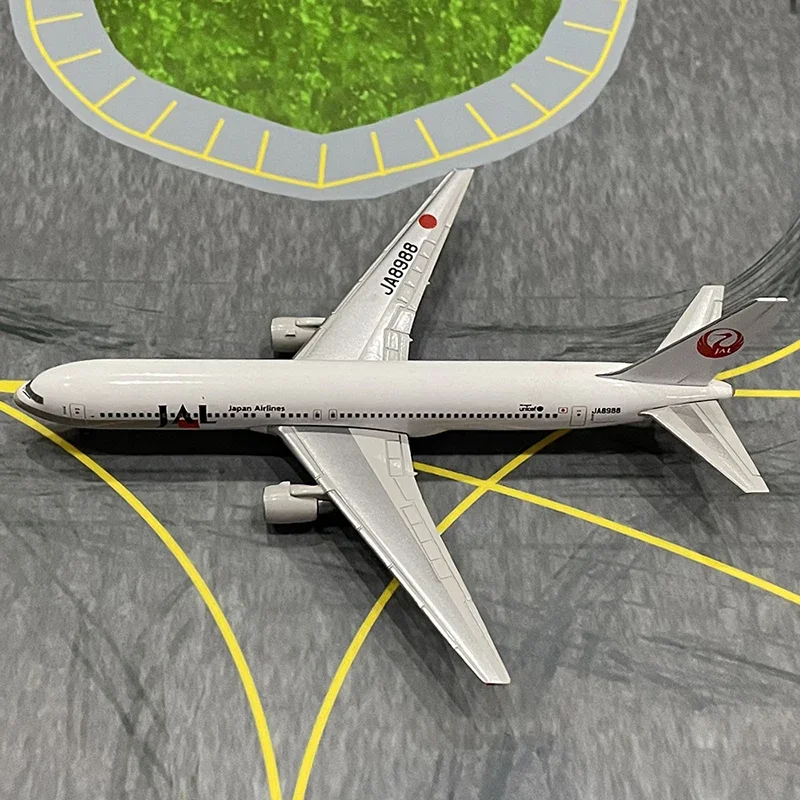 Original Acabado Liga Avião Modelo, Diecast 1:400 Escala, Escala B767-300, Simulação Estática, Brinquedo Colecionável, Presente