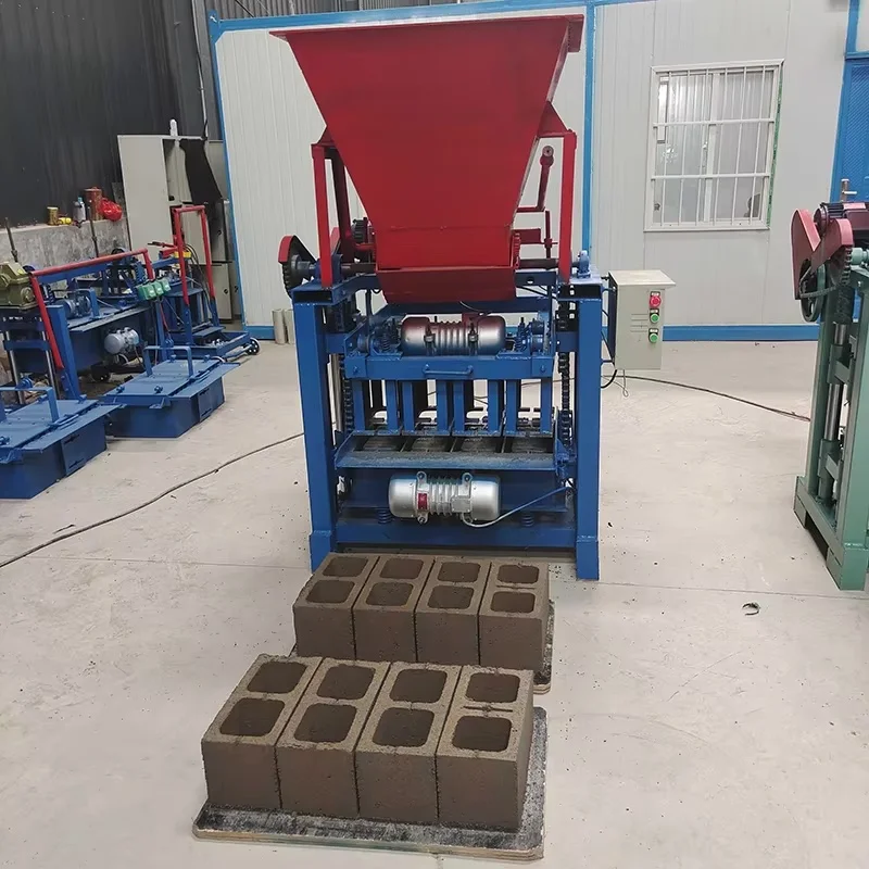 4-35 Cement Brick Making Machine Small Fly Ash Standard Brick Free Burning Brick Hollow Block Concrete Block Making Machine