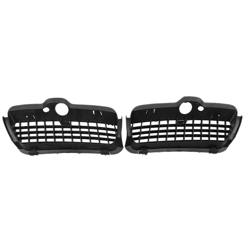 Car Front Bumper Fog Lights Grille Cover Fit For Golf MK3 Rabbit 1994 1995 1996 1H6853665A 1H6853666