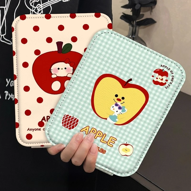 

Travel Rectangle Mirror Makeup Decal Art Standing Dorm Mirror Creative Kawaii Design Espelho Decorativo House Accessories
