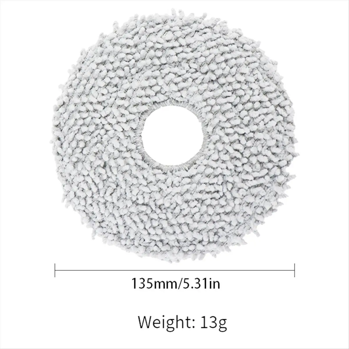 【Newest AT03】Applicable Robotic P10 Qrevo Robotic Sweeper Accessories Main Brush, Filter, Side Brush Dust Bag, Rag