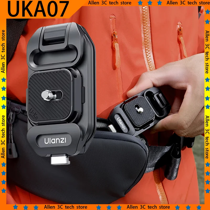 NEW Ulanzi UKA07 Backpack Quick Release Kit Uka Arca-Swiss Quick Release System Custom Shoulder Strap For DSLR Camera