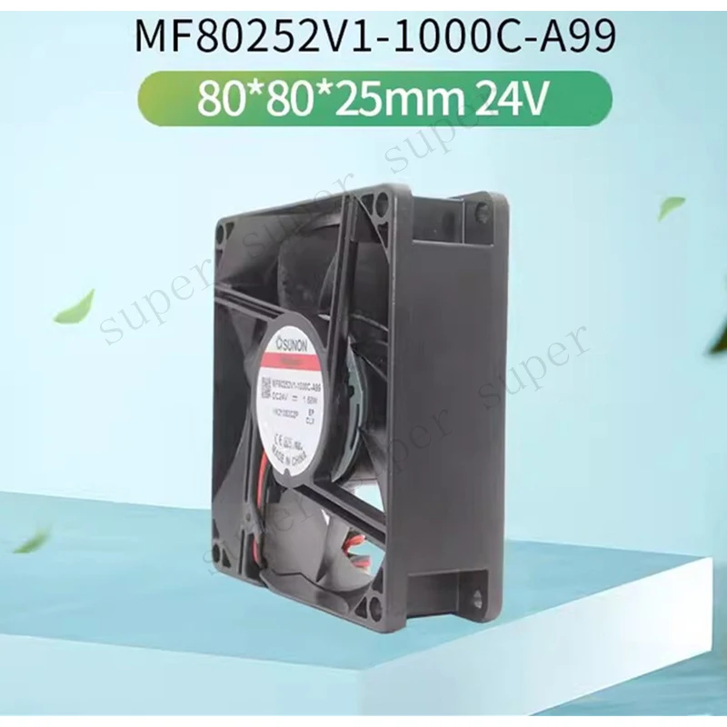 S+    SUNON MF80252V1-1000C-A99 24V 1.68W 8025 Maglev Silent Fan