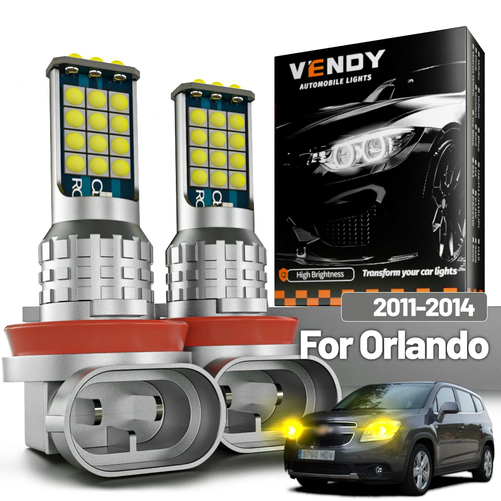 2 Stück LED-Nebelscheinwerfer für Chevrolet Orlando 2011-2014 2012 2013 Canbus-Zubehör