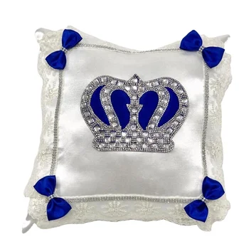 Cuscino personalizzato moderno di alta qualità Cuscino per gioielli con cuscino in oro per neonato portatile personalizzato all'ingrosso di lusso di nuovo design alta qualità