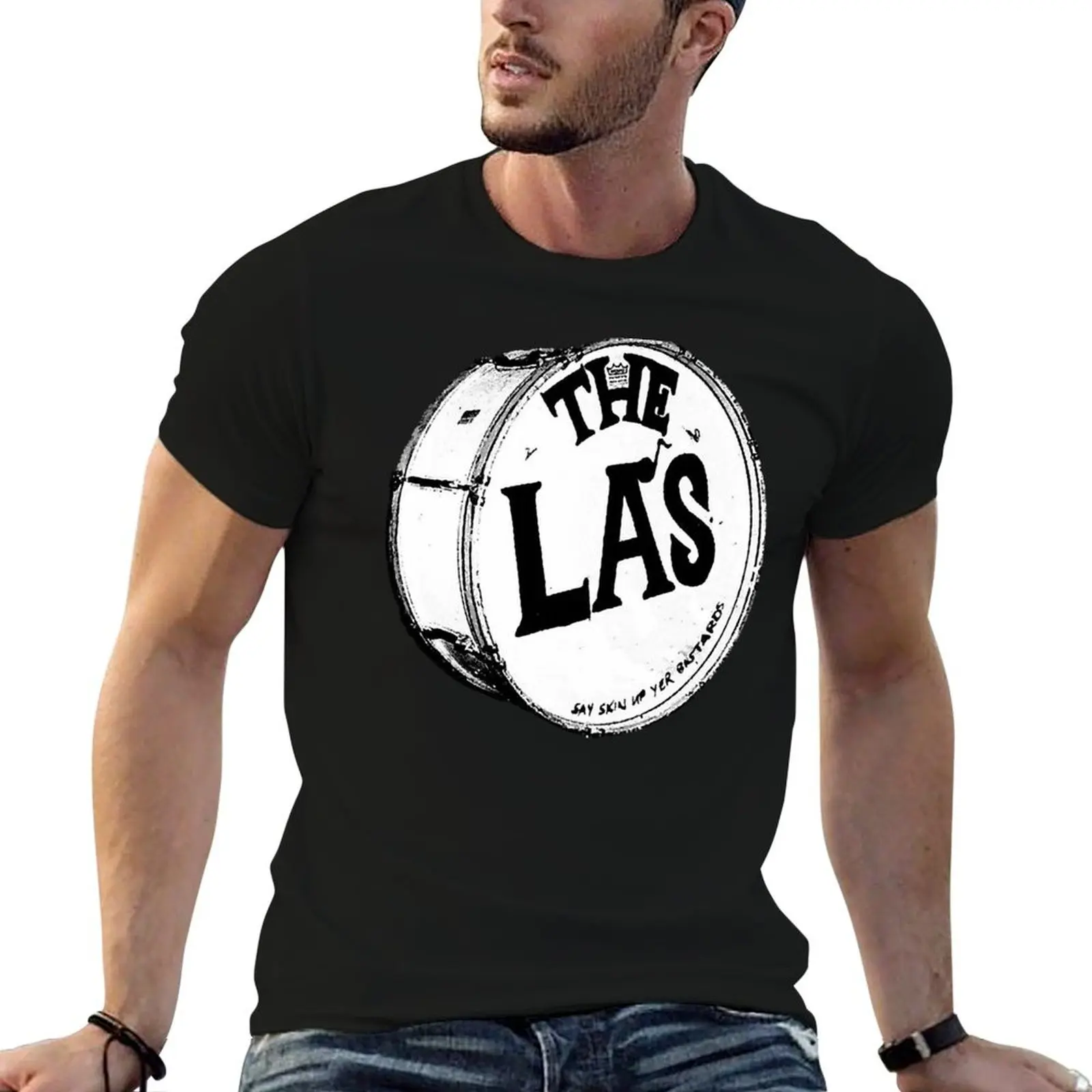 

The La's Drum T-Shirt t shirt man casual cotton t shirts man 100% T-Shirt