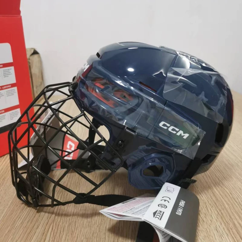 Ccm tacks 70 ice hockey helmet kids youth adult land roller sliding hockey