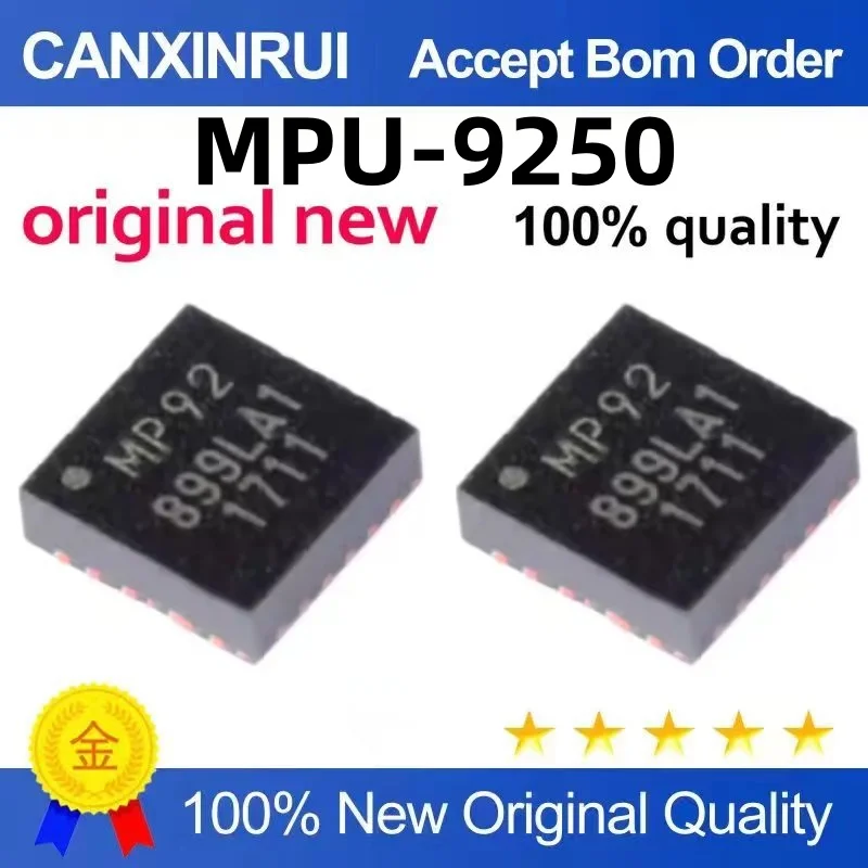 

Sensor chip MPU-9250 MPU9250 QFN-24 MP92 silk screen new original import