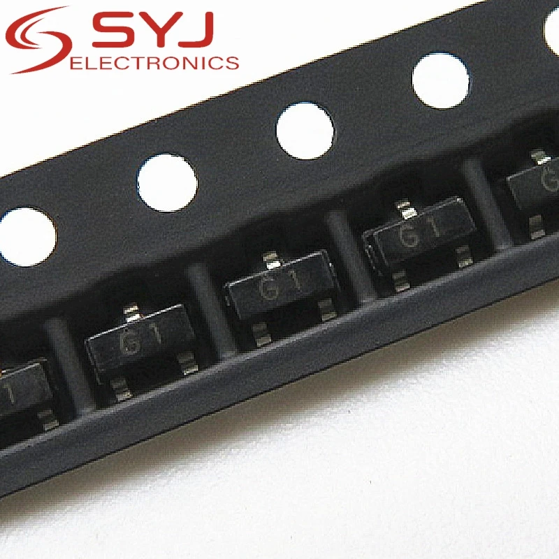 5PCS MMBT5551 G1 BSS123LT1G SA BC817-25 6B BAS70-05 75 2SC945 CR PESD1CAN tAN SOT-23