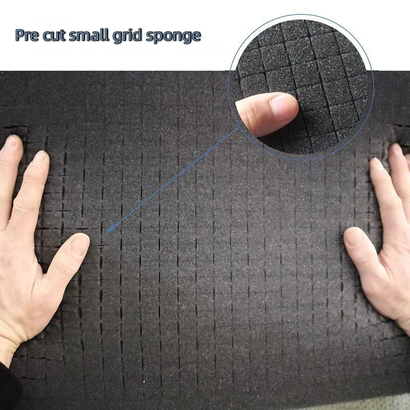 

Thickness 7/8/9/10cm Pick And Pluck Tool Box Foam Tool Organizer Precorted Pick Apart Foam Pre Cut Grid Sponge For Hard Case