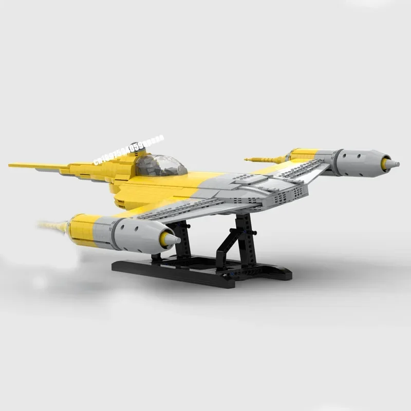 New 2672Pcs Famous Star Battle Movie Moc Big N1 Starfighter Model Diy Creative Ideas Kids Toys Birthday Gifts Custom Puzzle