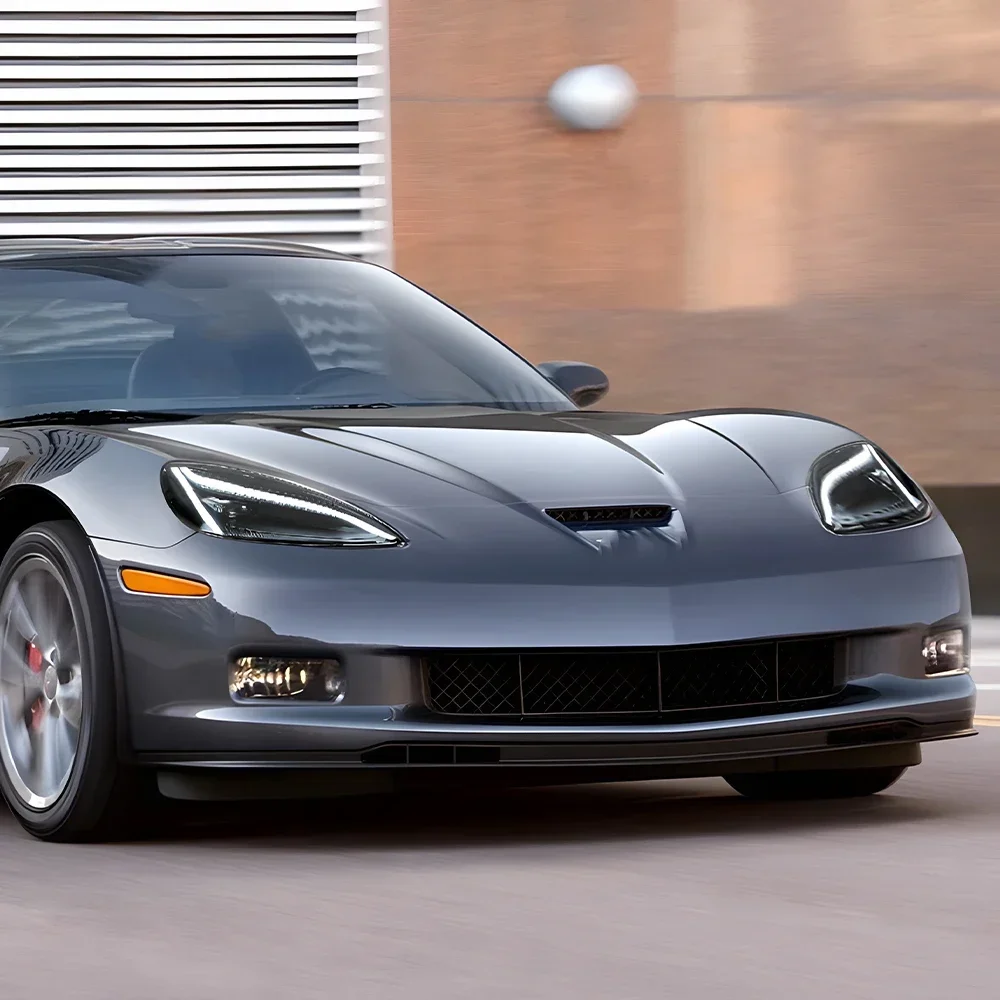 

Модернизированные автомобильные передние фонари для Corvette C6 2005-2014, авто фары в сборе, высококачественный светодиодный бифокальный проектор, аксессуары для инструментов