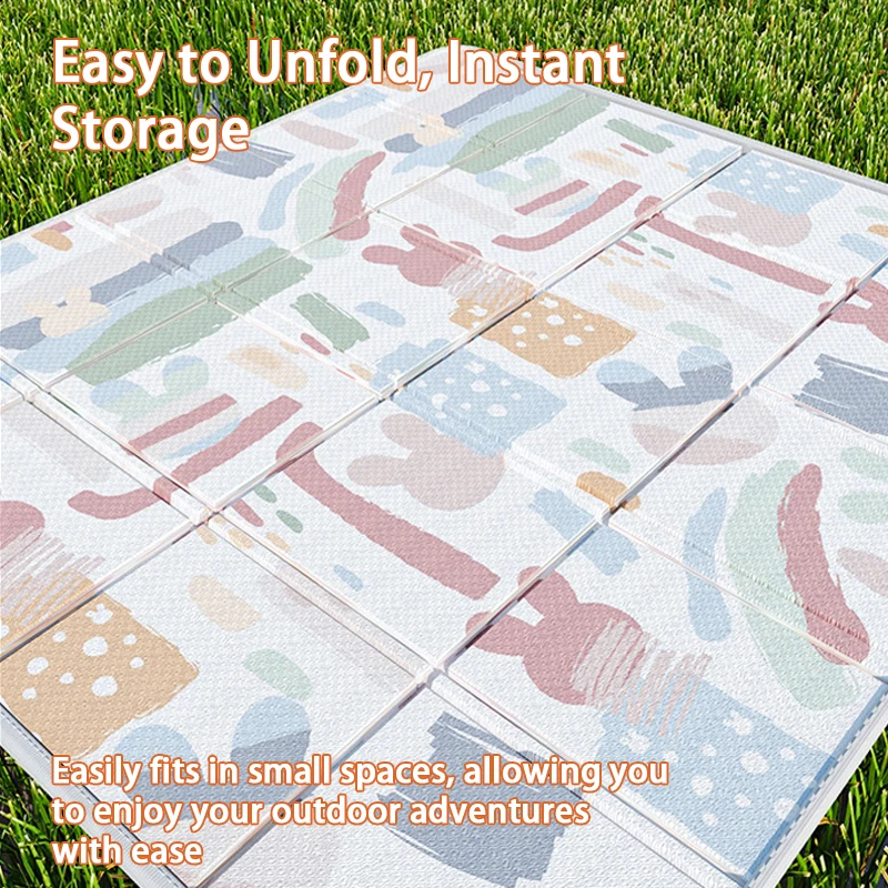 

XPE Коврик для ползания Складной игровой коврик из мягкой пены, приятный для кожи тканевый коврик для детского игрового коврика для времени на животик, легкий, легко хранить