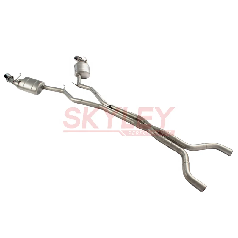 كاتم صوت SKYLEY Ss304 Valvetronic لأنبوب العادم شيفروليه كامارو V6 3.6l مع أداء جهاز التحكم عن بعد Catback #3