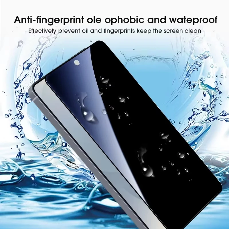 1-2PCS S26 Ultra Staubfreies Privatsphäre-Schutzglas aus gehärtetem Glas für Samsung S26 Edge S26 Plus Fingerabdruck-Entsperrung Anti-Spionage-Displayschutzfolien – Detail 5