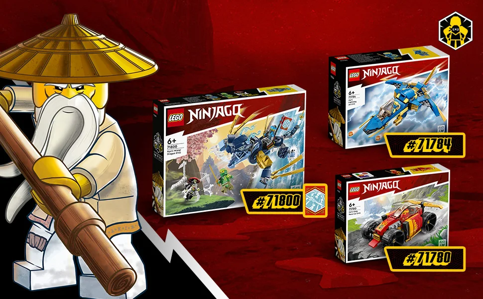 LEGO NINJAGO NYA's Water Dragon EVO 71800 Toy Mythical Creature