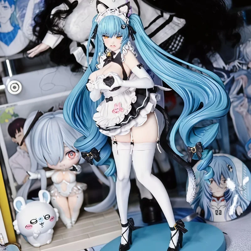 В наличии: Оригинальная фигурка Hobby Sakura Goddess Of Victory: Nikke Privaty: Unkind Maid / Unfriendly Maid, масштаб 1/10, предварительно окрашенная.