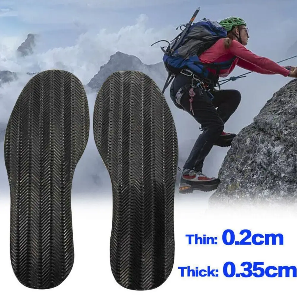 New Anti Slip Stick On Soles Thickening Rubber Shoes Repair Supplies Adjustable Wear-resistant DIY Soles Stick