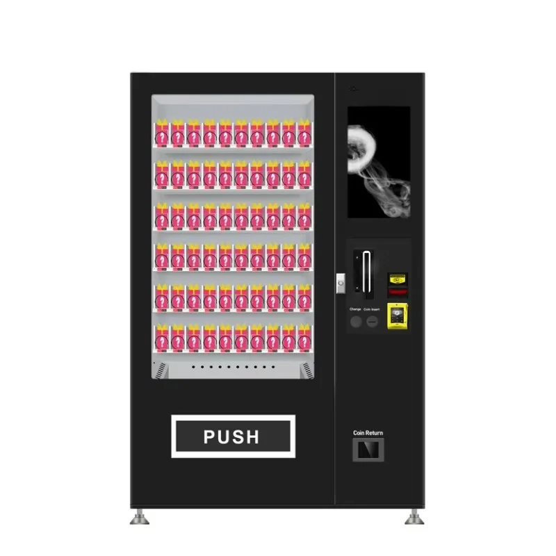 

Настраиваемый популярный торговый автомат для продажи товаров с ограничением по возрасту, в том числе сигарет, в наличии