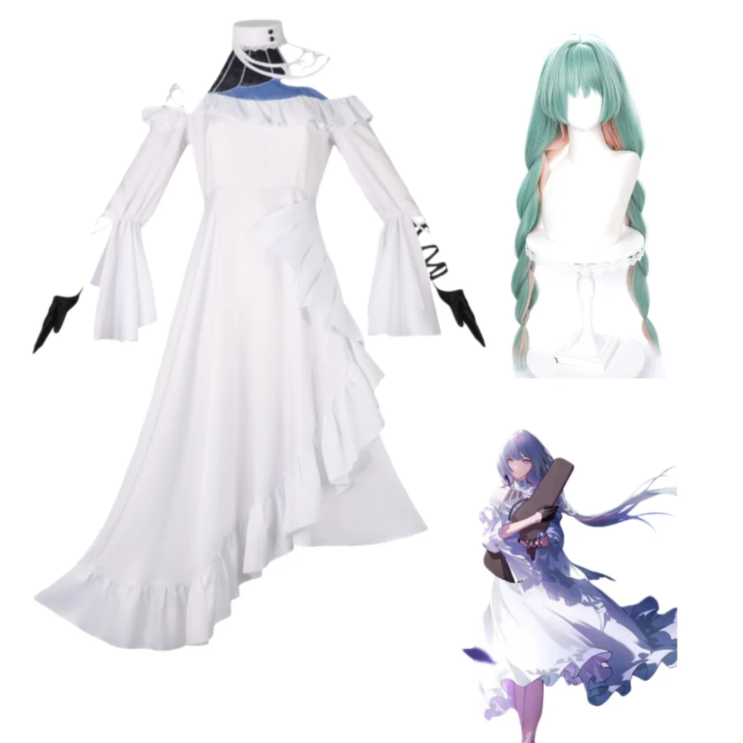 

Game Wuthering Waves Phrolova Cosplay costume Wig Halloween Christmas Role Playing Party