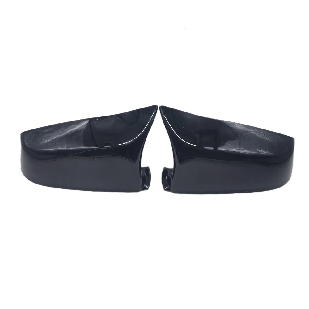 

for -BMW 5 6 7 Series E60 E61 E63 E64 F04 F06 F10 F12 F13 Bright Black ABS Side Rear View Mirror Cap Cover Shell