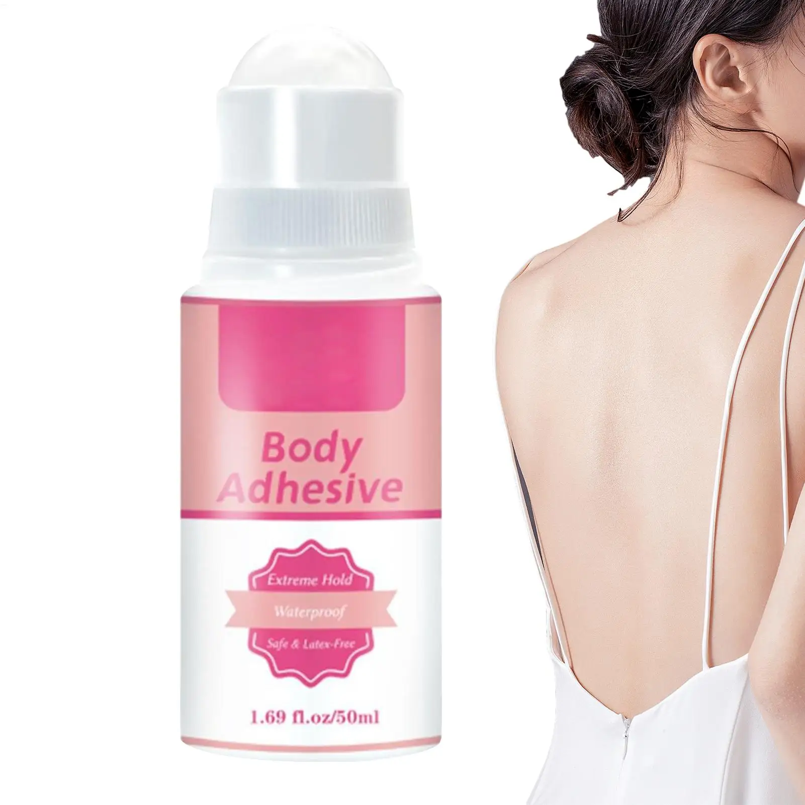 Body Adhesive for Clothing Adhesive Glue for Skin Sweat Resistant Fabric Grip Liquid Fashion Tape for Leotards Bra Straps Socks